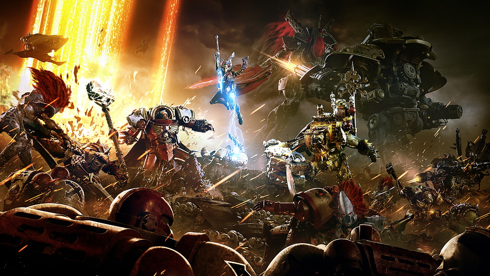Warhammer digital wallpaper HD wallpaper