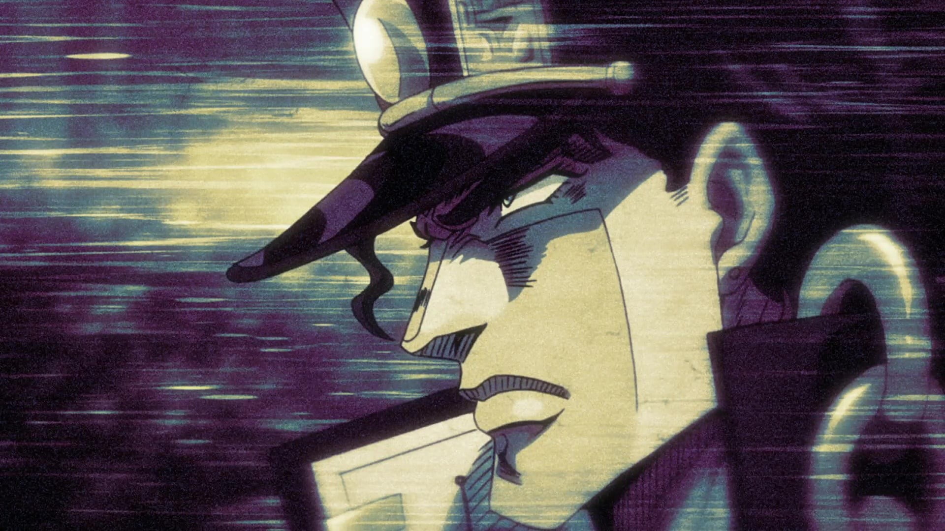 man in black hat anime illustration, JoJo's Bizarre Adventure: Stardust Crusaders, Jotaro Kujo, JoJo's Bizarre Adventure