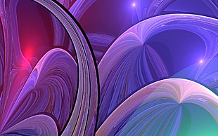 purple and pink abstract digital wallpaper HD wallpaper