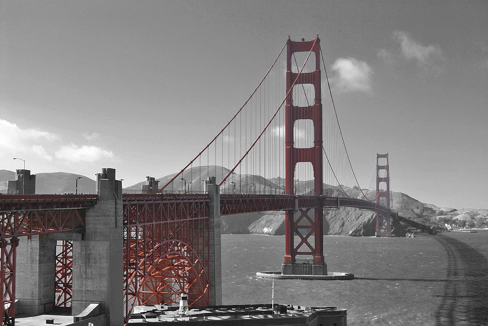 Golden Gate Bridge, San Francisco, Golden Gate Bridge, California HD wallpaper