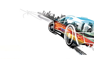 vehicle digital wallpaper, concept cars, Burnout Paradise, video games HD wallpaper