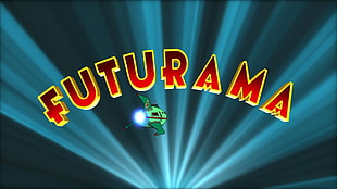 Futurama movie sticker HD wallpaper