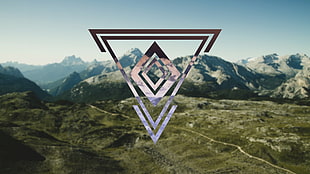 triangular logo screenshot, triangle, geometry