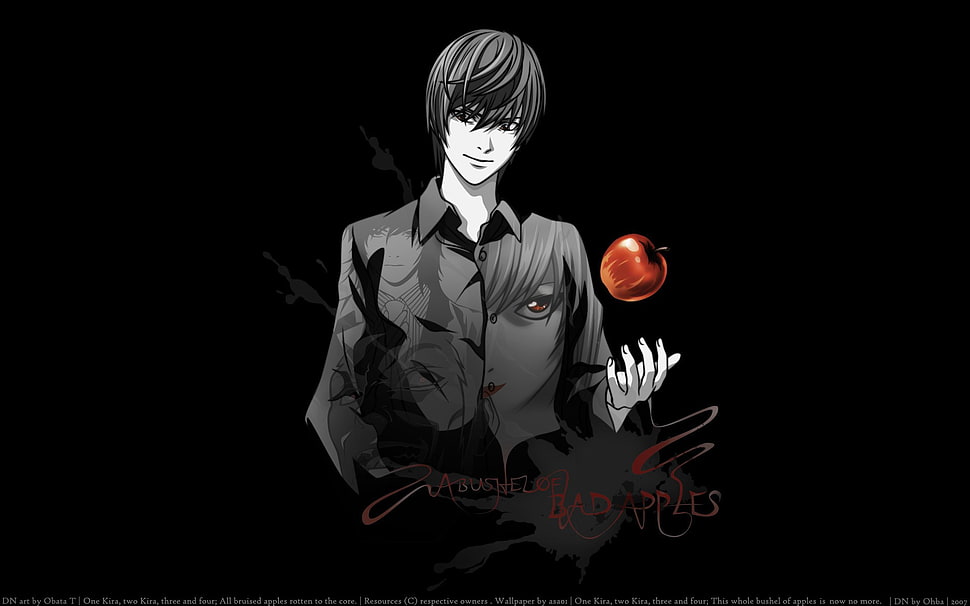Death Note Light Yagami, Death Note HD wallpaper