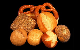 assorted breads screengrab HD wallpaper