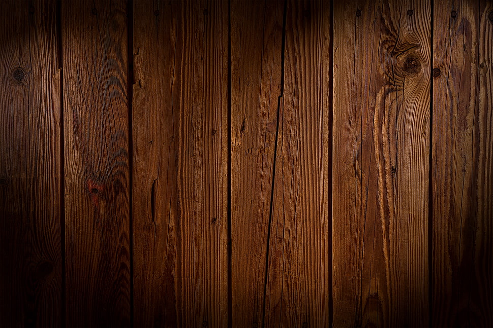 brown wooden board HD wallpaper