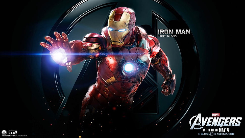 Marvel Avengers Iron Man illustration, Iron Man, The Avengers, Marvel Comics HD wallpaper