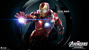 Marvel Avengers Iron Man illustration, Iron Man, The Avengers, Marvel Comics
