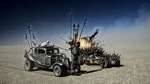 classic black car, Mad Max, Mad Max: Fury Road, car, movies HD wallpaper