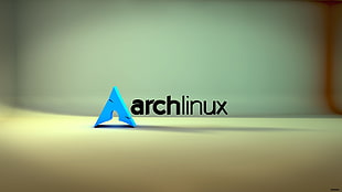 Archlinux logo, Linux, Arch Linux, Unix, operating systems HD wallpaper