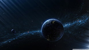 Earth illustration, space