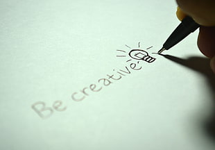 Be Creative print