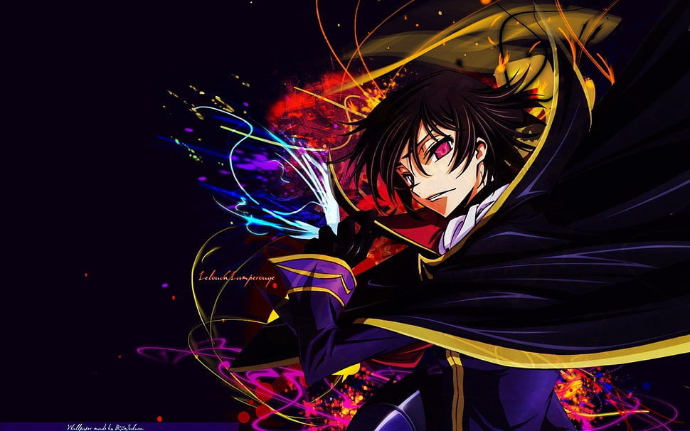Code Geass Lelouch Lamperouge wallpaper HD wallpaper