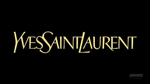 Yves Saint Laurent graphic text
