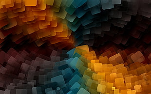 multicolored digital wallpaper, colorful, abstract