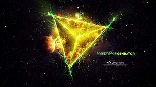 Speed Force Generator poster, speedforce , trending, Photoshop, digital lighting HD wallpaper