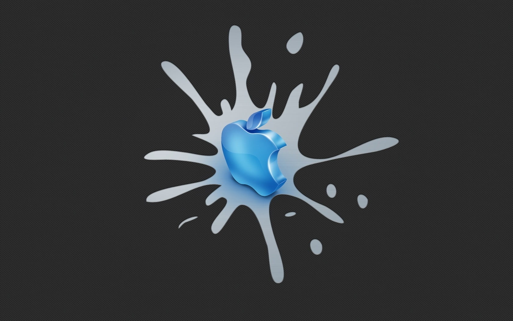 blue Apple logo
