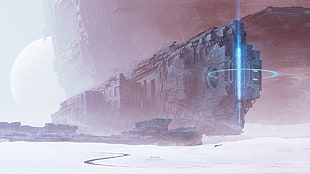Destiny 2 game digital wallpaper, Kuldar Leement, science fiction, Balrog, futuristic