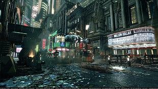 million dollar signage, Blade Runner, science fiction, movies HD wallpaper