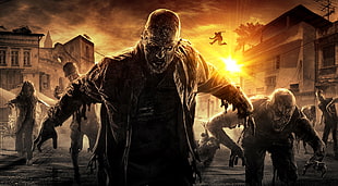 zombie apocalypse wallpaper, Dying Light, video games