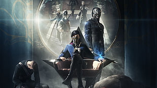 animated character wallpaper, dishonored 2, Bethesda Softworks, video games, Corvo Attano