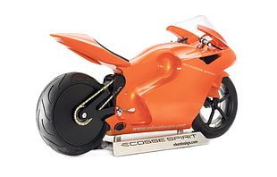 orange Ecosse Spirit scale model
