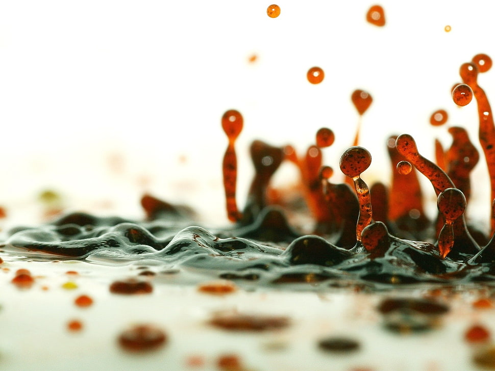 Liquid,  Red,  Splash,  Sprays HD wallpaper