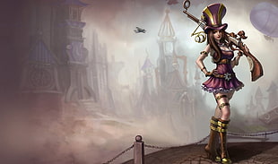 Caitlyn from League of Legends, League of Legends, Caitlyn (League of Legends) HD wallpaper