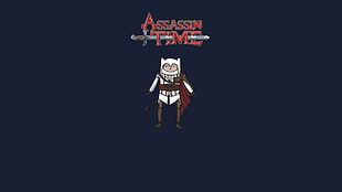 Adventure Time Assassin Time wallpaper, Adventure Time, Finn the Human HD wallpaper