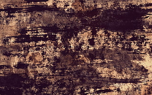 brown and black abstract painting HD wallpaper