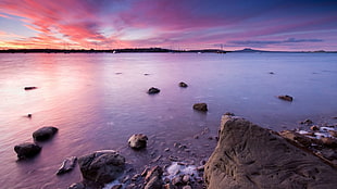 body of water, photography, water, Rangitoto, Bucklands Beach