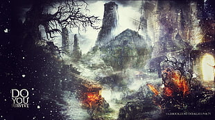 Do You Survive game cover, Dark Souls III, Dark Souls, Gothic, midevil HD wallpaper