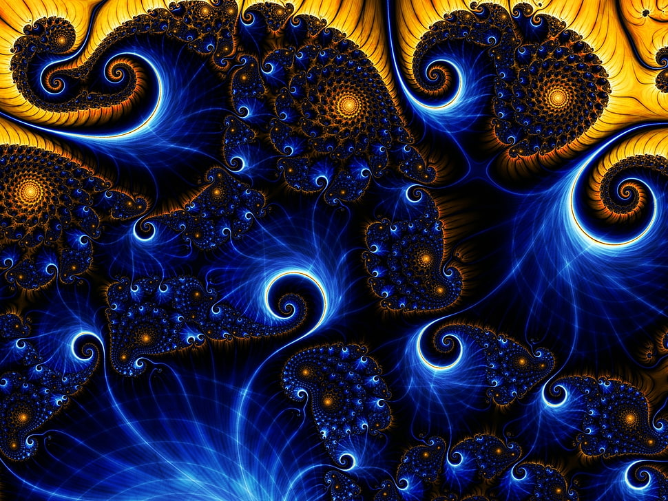 black and brown digital wallpaper HD wallpaper