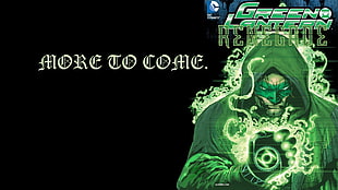 Green Lantern wallpaper with text overlay, DC Comics HD wallpaper