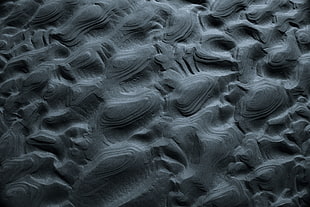 grey engraved surface, Sand, Surface, Relief