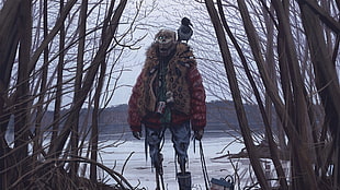 monster in forest illustration, Simon Stålenhag, artwork HD wallpaper