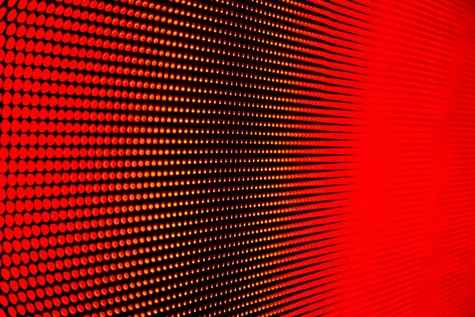red and black illustration HD wallpaper