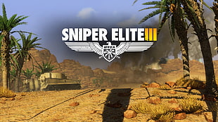 Sniper Elite III digital wallpaper
