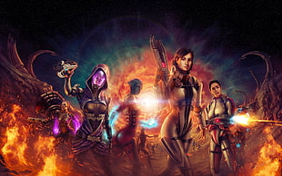 Mass Effect game screenshot HD wallpaper