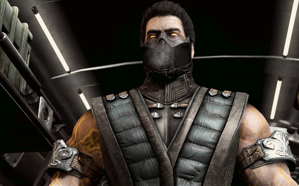Mortal Kombat character in-game screenshot HD wallpaper