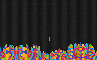 tetris, video games, digital art, Tetris HD wallpaper