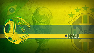 Brasil soccer team logo HD wallpaper