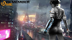 Remember Me game poser, PC gaming, Remember Me, Nilin , Neo-Paris HD wallpaper