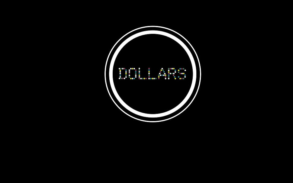 Dollars text, Durarara!! HD wallpaper