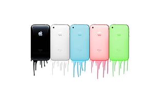 assorted color of iPhone 5C HD wallpaper