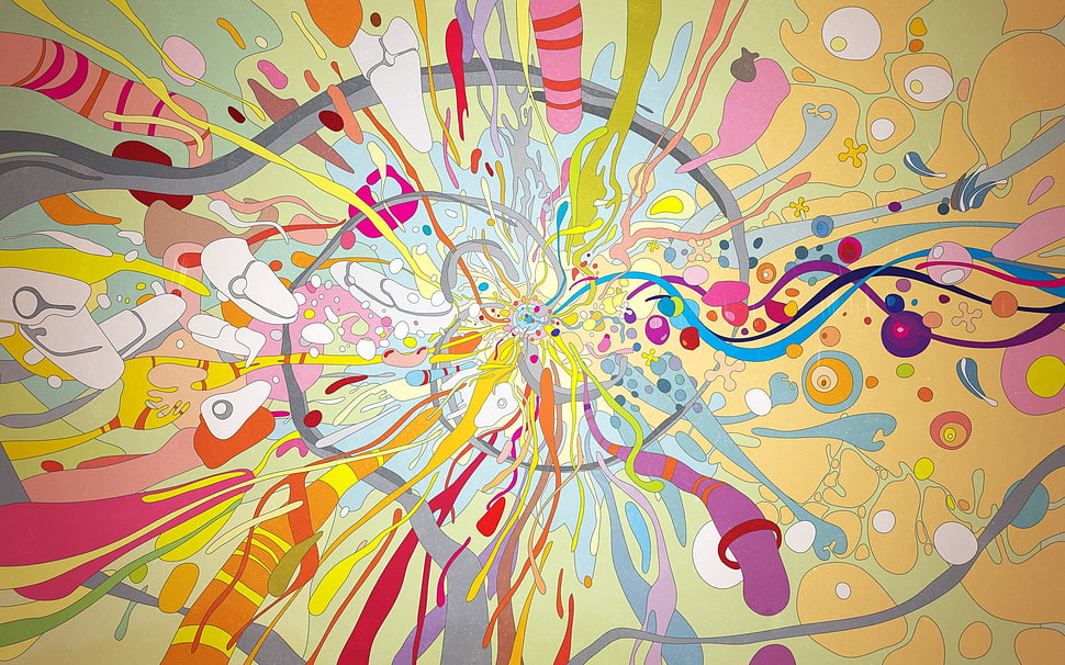 assorted colors of lines digital wallpaper HD wallpaper