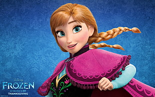 Disney Frozen Anna, Princess Anna, Frozen (movie), movies HD wallpaper