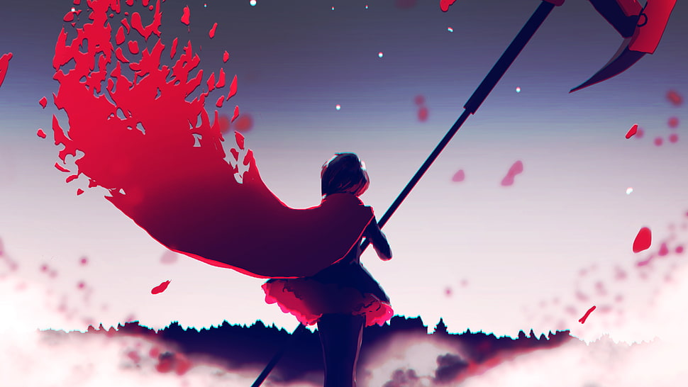 anime character graphic wallpaper HD wallpaper