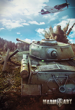 Marm Art photo, World of Tanks, tank, wargaming, video games HD wallpaper