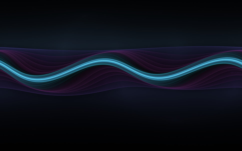 blue line HD wallpaper